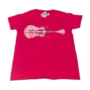 NWT Grateful Dead bears sz small short sleeve pink tee visible heat press lines